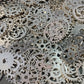 10pc Silver Mixed Steampunk Gears & Cogs