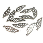 10pc 3cm Silver Angel Wings