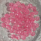 BULK SALE! 1000 Pink Acrylic Faceted Beads