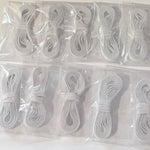 SALE! 10m 5mm Elastic - White