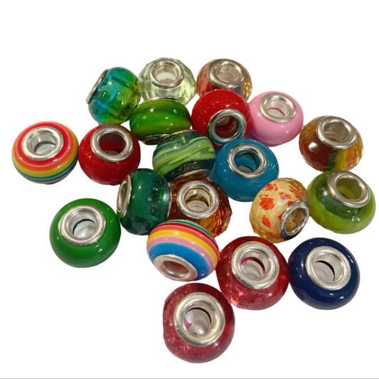 20pc Mixed European Bead Pack