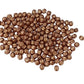 50g 8mm Golden Brown Fluted Acrylic Beads