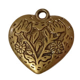Bronze Floral Pendant