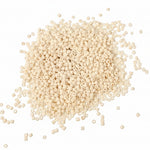 15g 2.5mm Ivory Glass Seed Beads