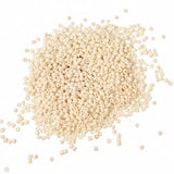 15g 2.5mm Ivory Glass Seed Beads