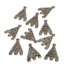 10pc Silver Chandelier Earring Link Connectors