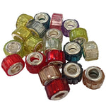 20pc Mix Of European Acrylic Beads
