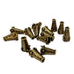 14pc Fancy Bronze Bead Caps