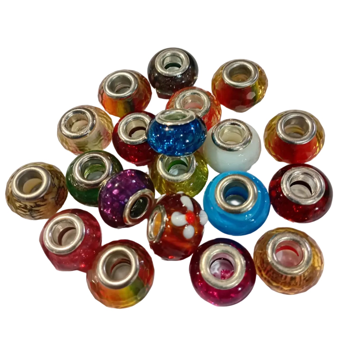 20pc Mixed European Bead Pack