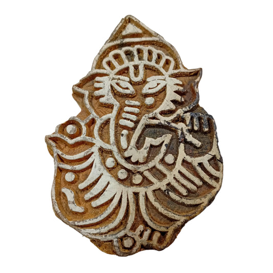 **SALE**Ganesh Indian Block Stamp