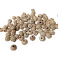 30pc 10mm Grey Rustic Handmade Clay Beads