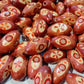 12pc Mixed Rustic Wooden Oval Beads