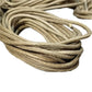 CLEARANCE 11.5 Meters Of 2mm Dark Green Precut Coiled Cotton Cord