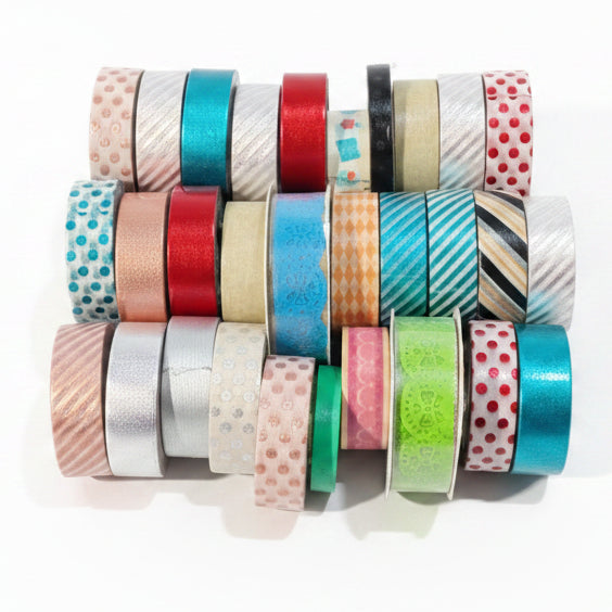 BULK! 30pc Mixed Washi Tapes