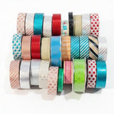 BULK! 30pc Mixed Washi Tapes
