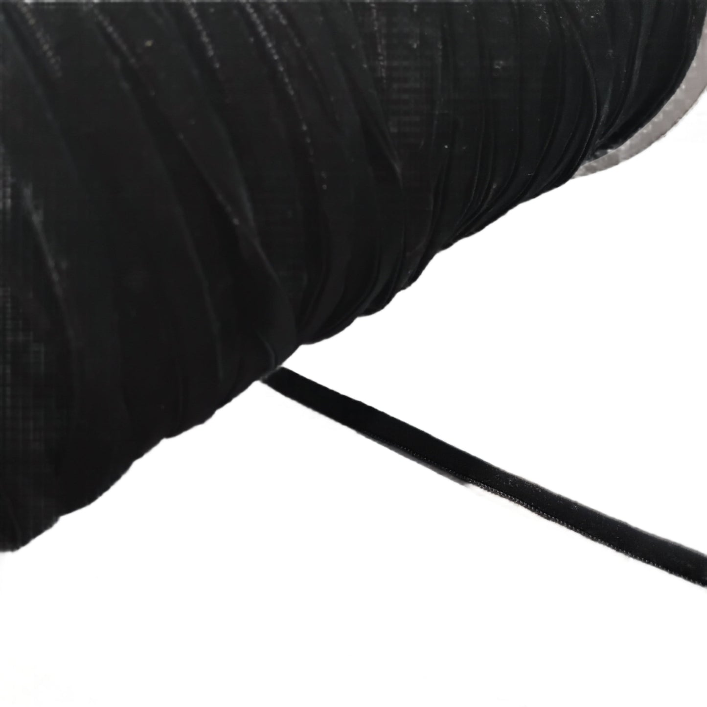 10m 7mm Black Velvet Cord