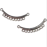2pc Looped Curve Bar Connectors