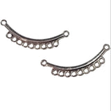 2pc Looped Curve Bar Connectors