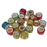 20pc Mix Of European Acrylic Beads