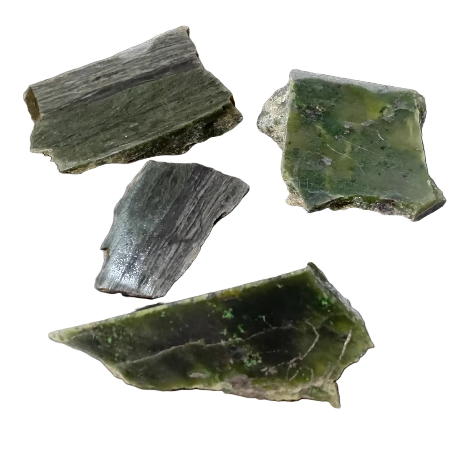 NZ Raw Green Stone Off Cuts