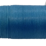 25M 0.5mm Blue Waxed Cotton Cord