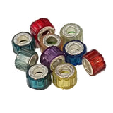10pc Mix Of European Acrylic Beads