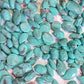 50g Assorted Teal Beads