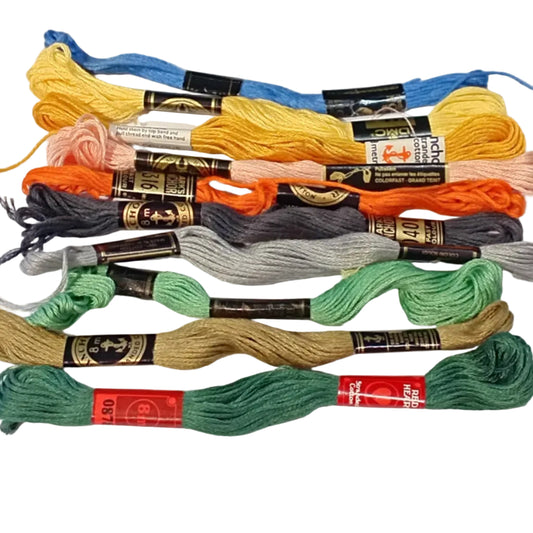 SALE! 10x Cotton Threads