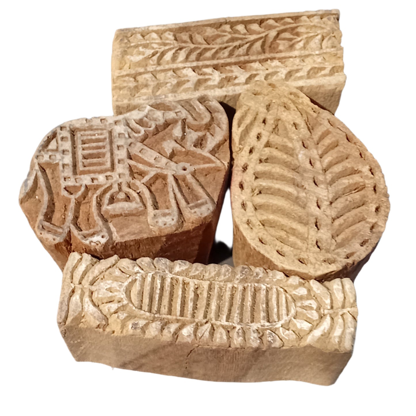 CLEARANCE! Large Indian Block Stamps