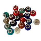 20pc Colourful Mix Of European Beads