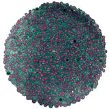 15g 2mm Aqua Lined Purple Seed Beads