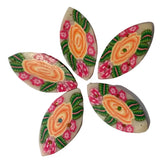 5pc Pointed Oval Polymer Clay Beads