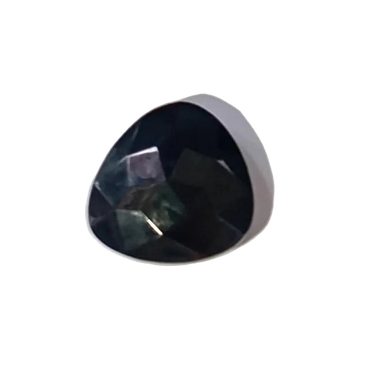 1pc TOHO Black Faceted Glass Component