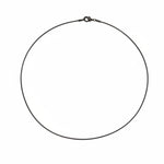 1pc Gunmetal Black Necklace Wire Choker