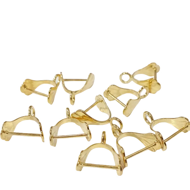 10pc Gold Claw Bails