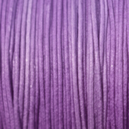 10M 1mm Dark Purple Cotton Cord