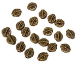 20pc Bronze Butterfly Beads