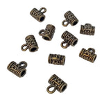 10pc Antique Bronze Beads