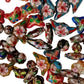 10pc Mixed Pack Of Cloisonne Beads
