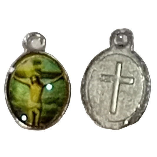 10pc Jesus On The Cross Charms