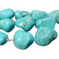 Strand Of Extra Large Blue Howlite Nugget Beads