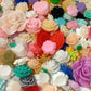 20pc Mixed Resin Flower Cabochons