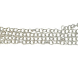 1m Silver Belcher Chain