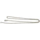 Bright Silver Rope Necklace Chain