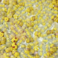 100g Mixed Yellow Lampwork Beads