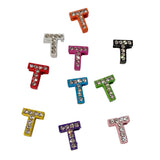 Slide Charm Letter T