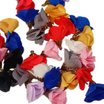 10pc Mixed Flower Tassel Pendants