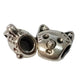1pc Silver Cat European Bead