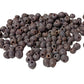 30pc 8mm Purple Rustic Handmade Clay Beads