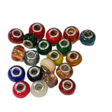20pc Colourful Mix Of European Beads